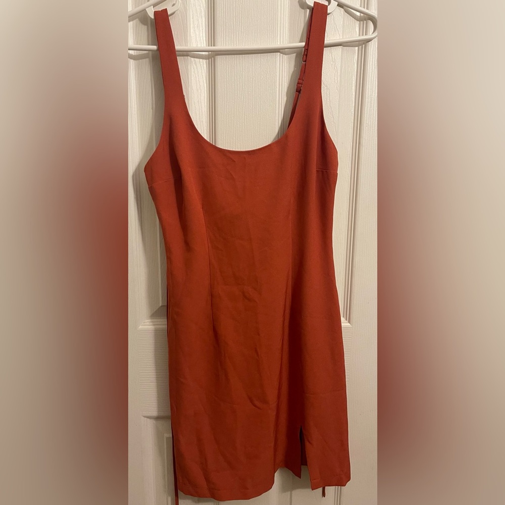 A&F Red Dress with matching hair tie